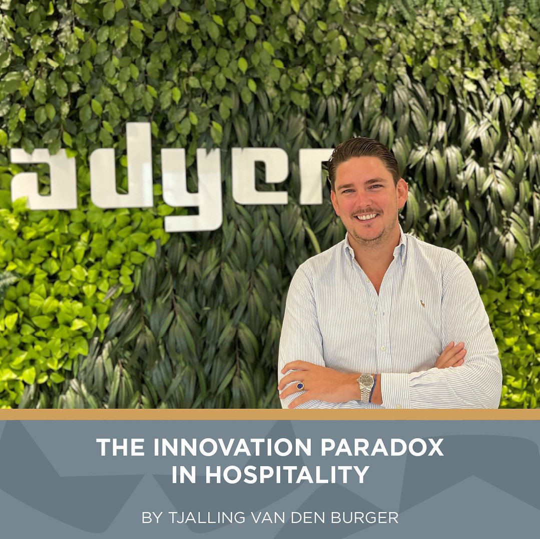 The Innovation Paradox in Hospitality - by Tjalling van den Burger