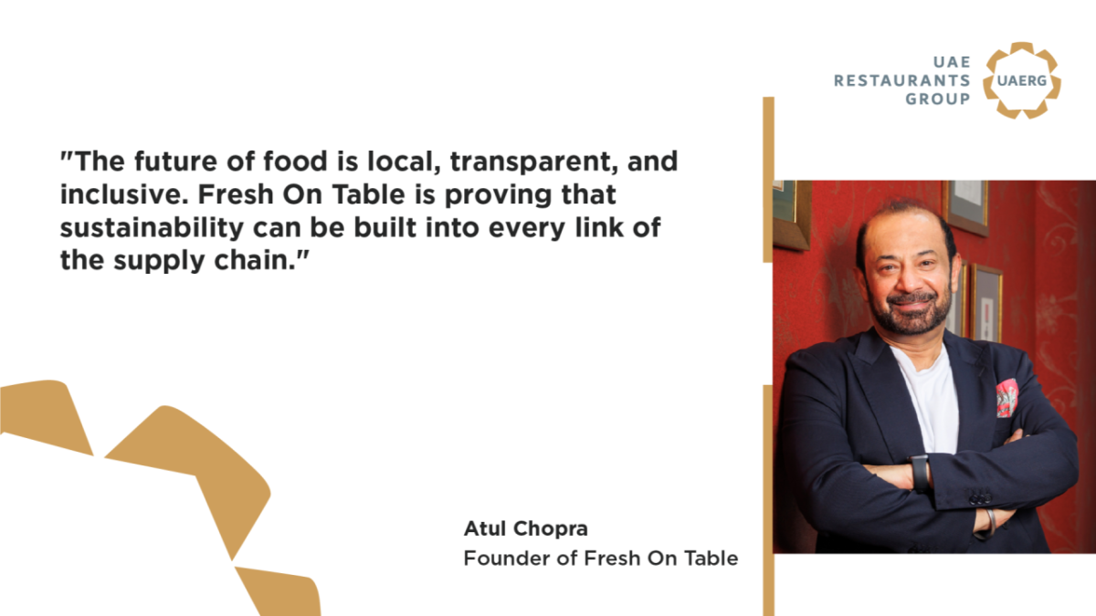 From Farm to Future: How Fresh On Table Drives Sustainable Development Through Local Sourcing